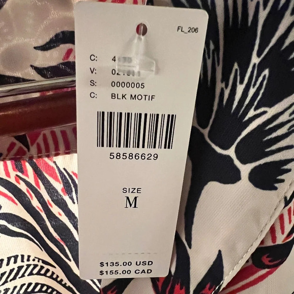 Anthropologie Scotch & Soda Paradise Seeker Floral Button Up Mini Dress Sz M NWT - Picture 5 of 8